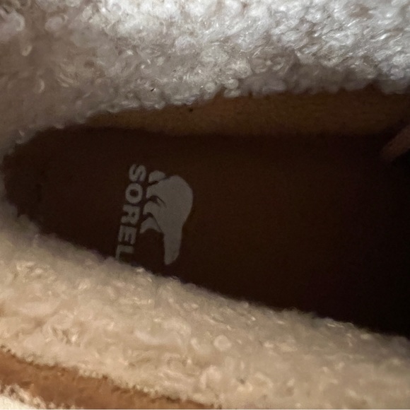 SOREL Women Explorer II Drift Waterproof Suede Ankle Boots Tawny Buff, Ceramic - Picture 9 of 14